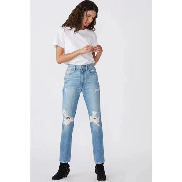 SLVRLAKE Virginia Slim Jeans Size 25 - Picture 1 of 13